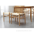 Wysokiej jakości nowoczesny naturalny drewniany stołek CH53